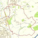 Map of Cossall village boundary