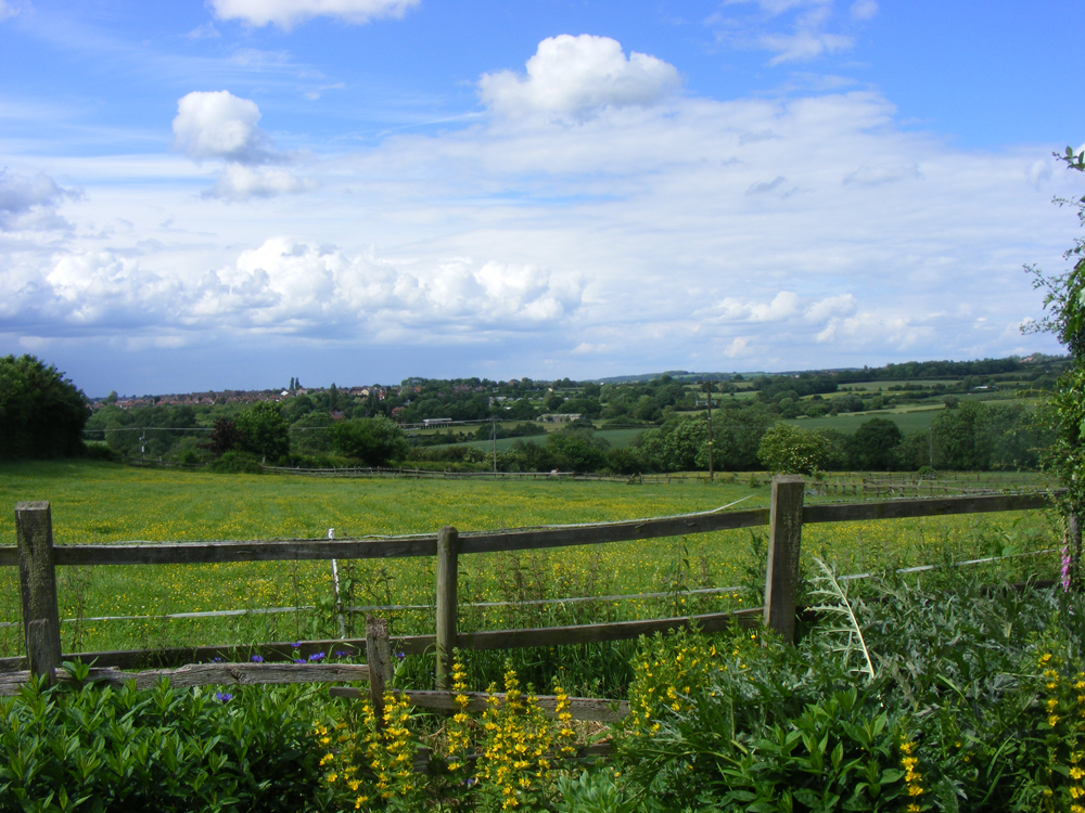 Photo of a view of Cossall Parish countryside