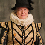 Photo of Maureen Taylor dressed as Bess of Hardwick