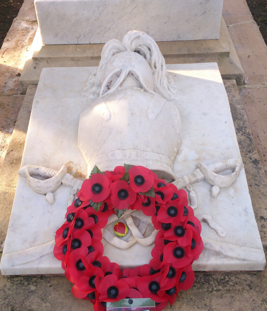 image of poppy wreath remembrance day 2020